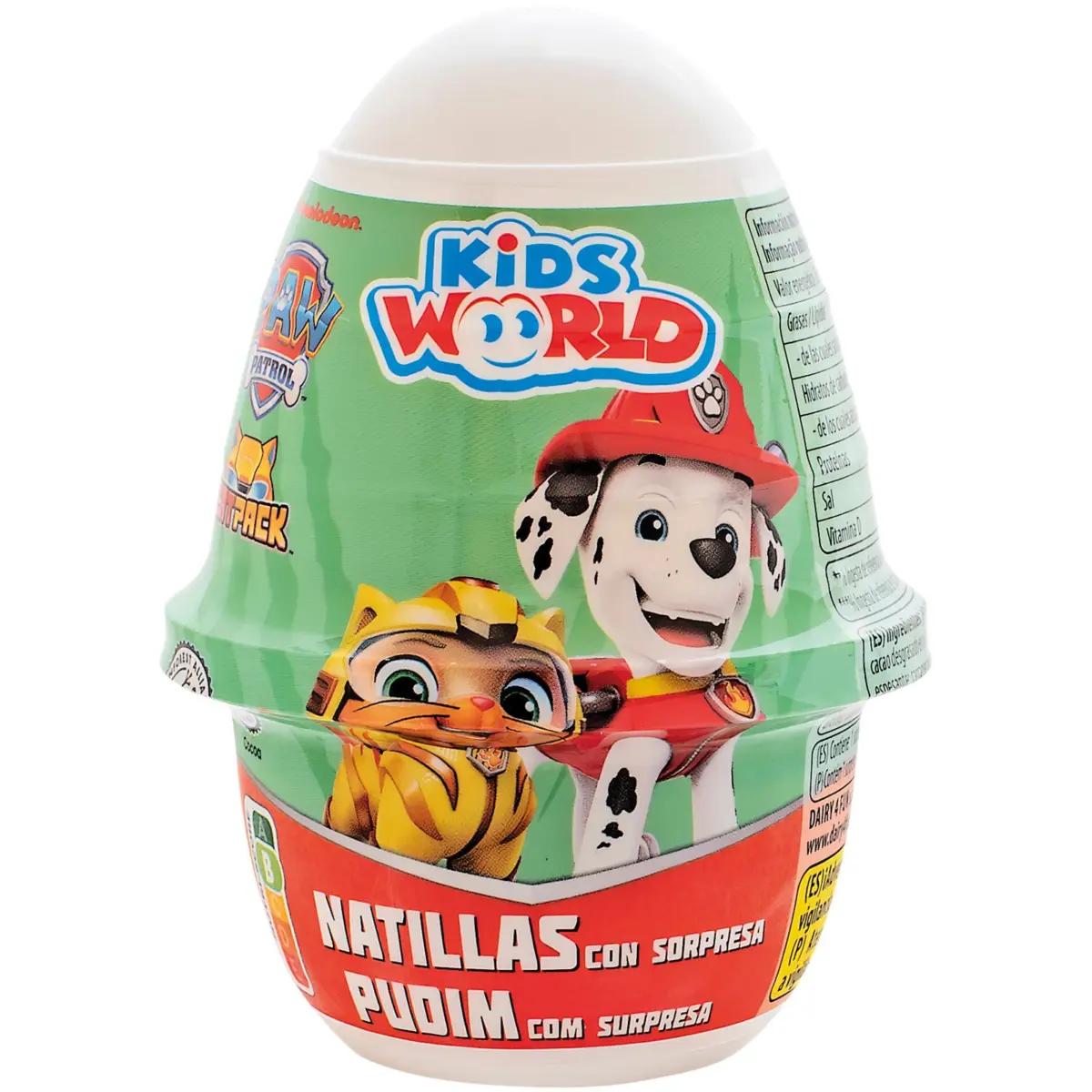 Custard with a surprise Kids World