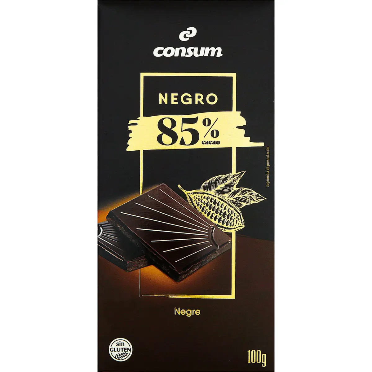 Dark chocolate 85% cocoa Consum
