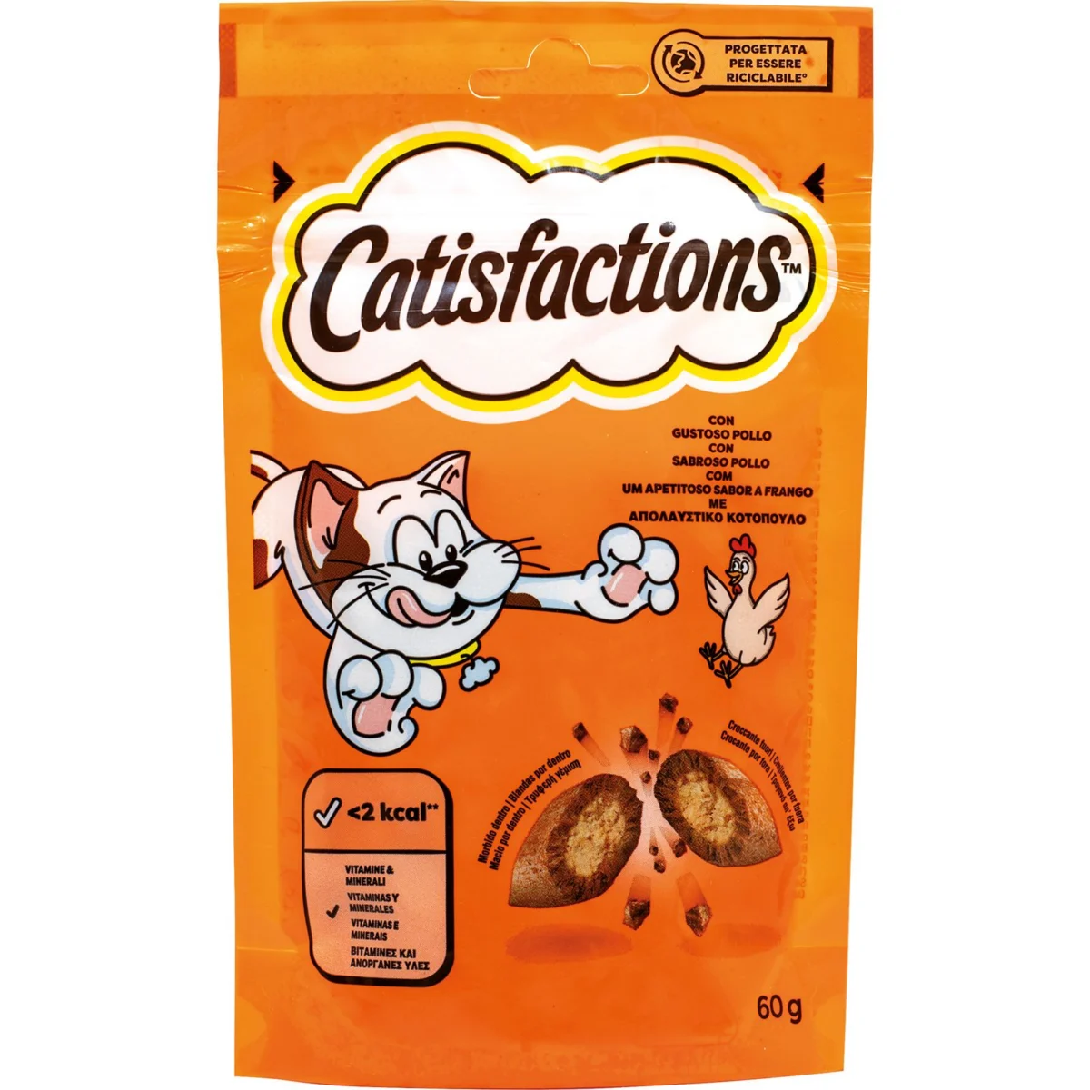Snack para Gatos Catisfaction Pollo Mars