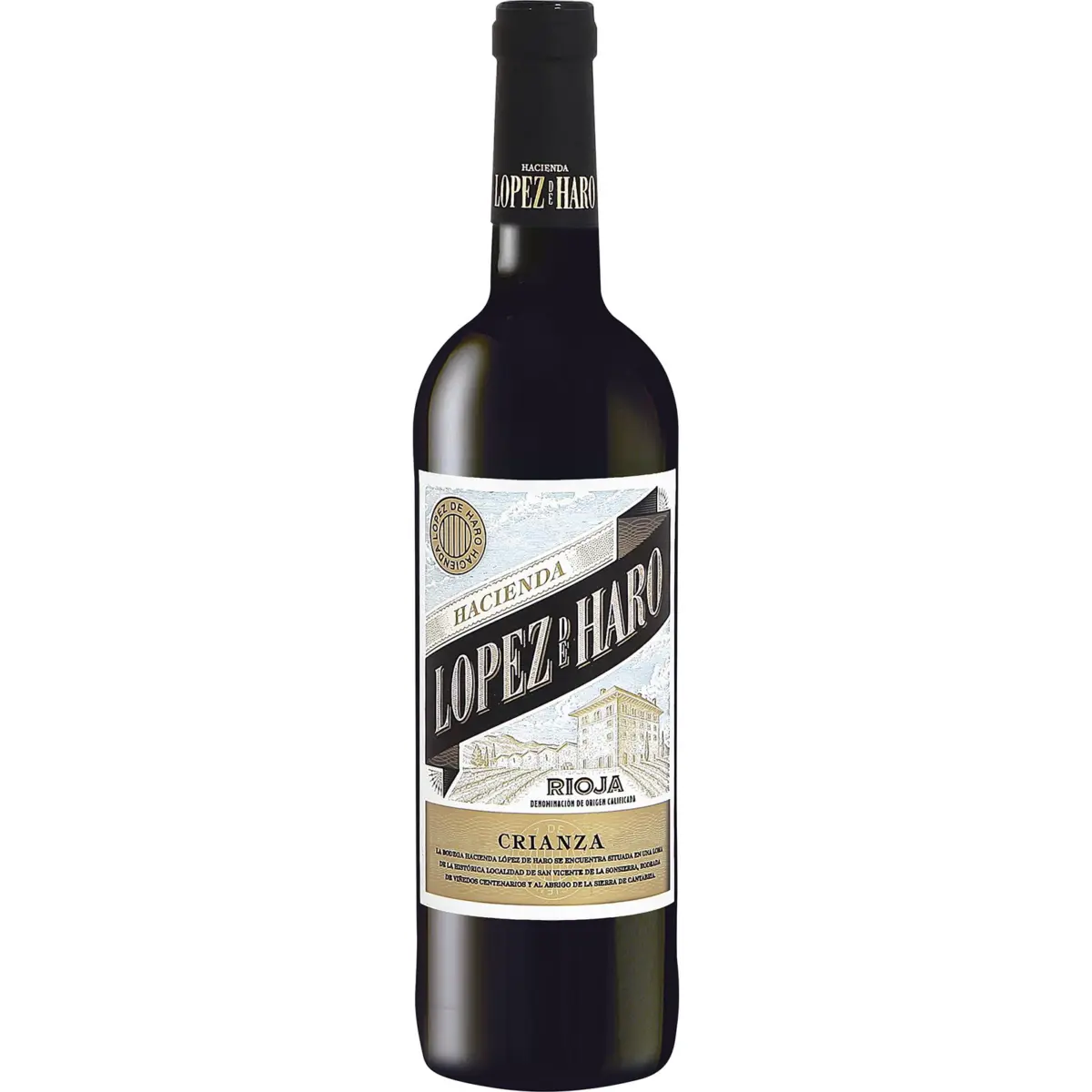 Red wine Crianza D.O. Rioja Lopez Haro