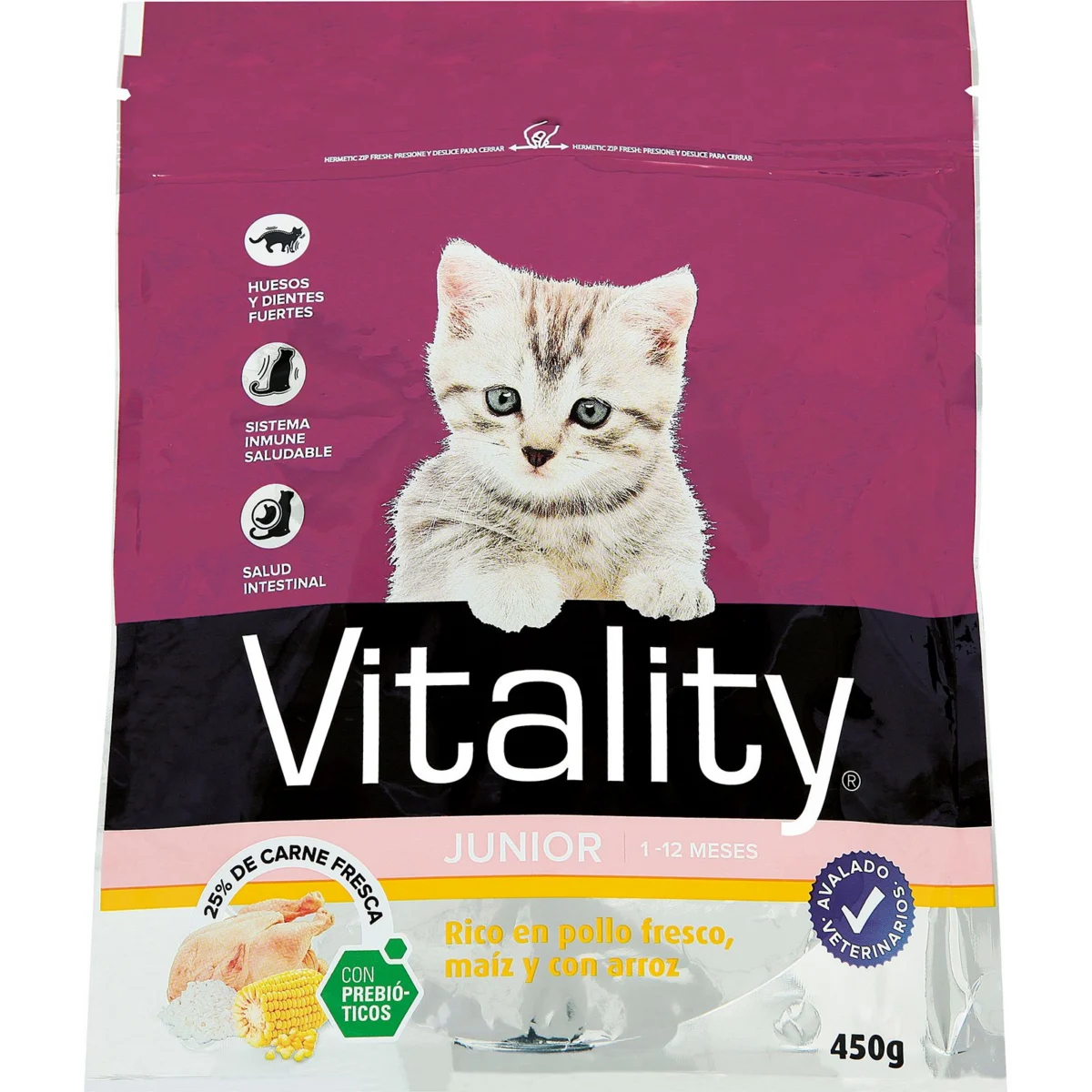 Comida Seca Gatos Pollo Vitality