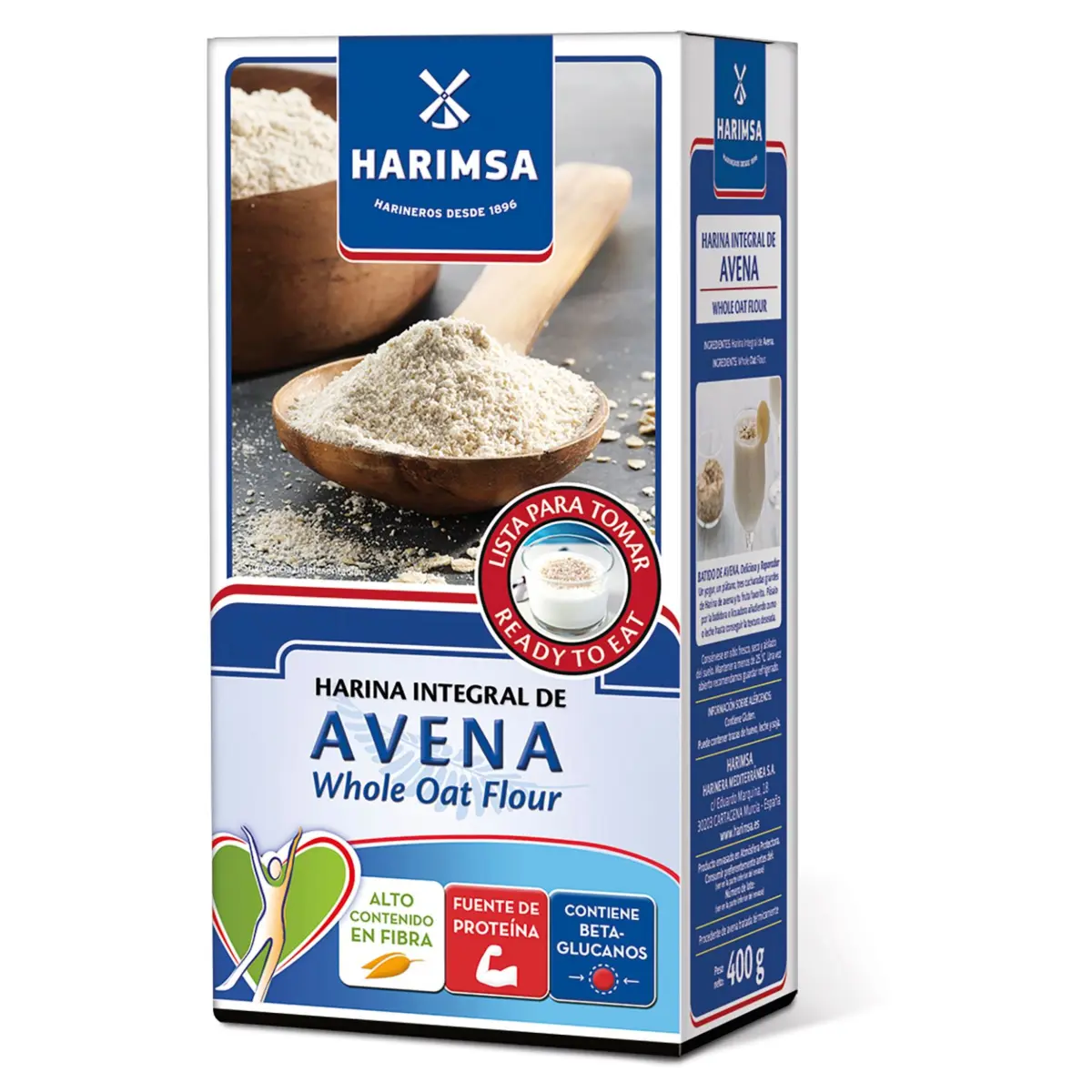 Harina Integral de Avena Paquete Harimsa