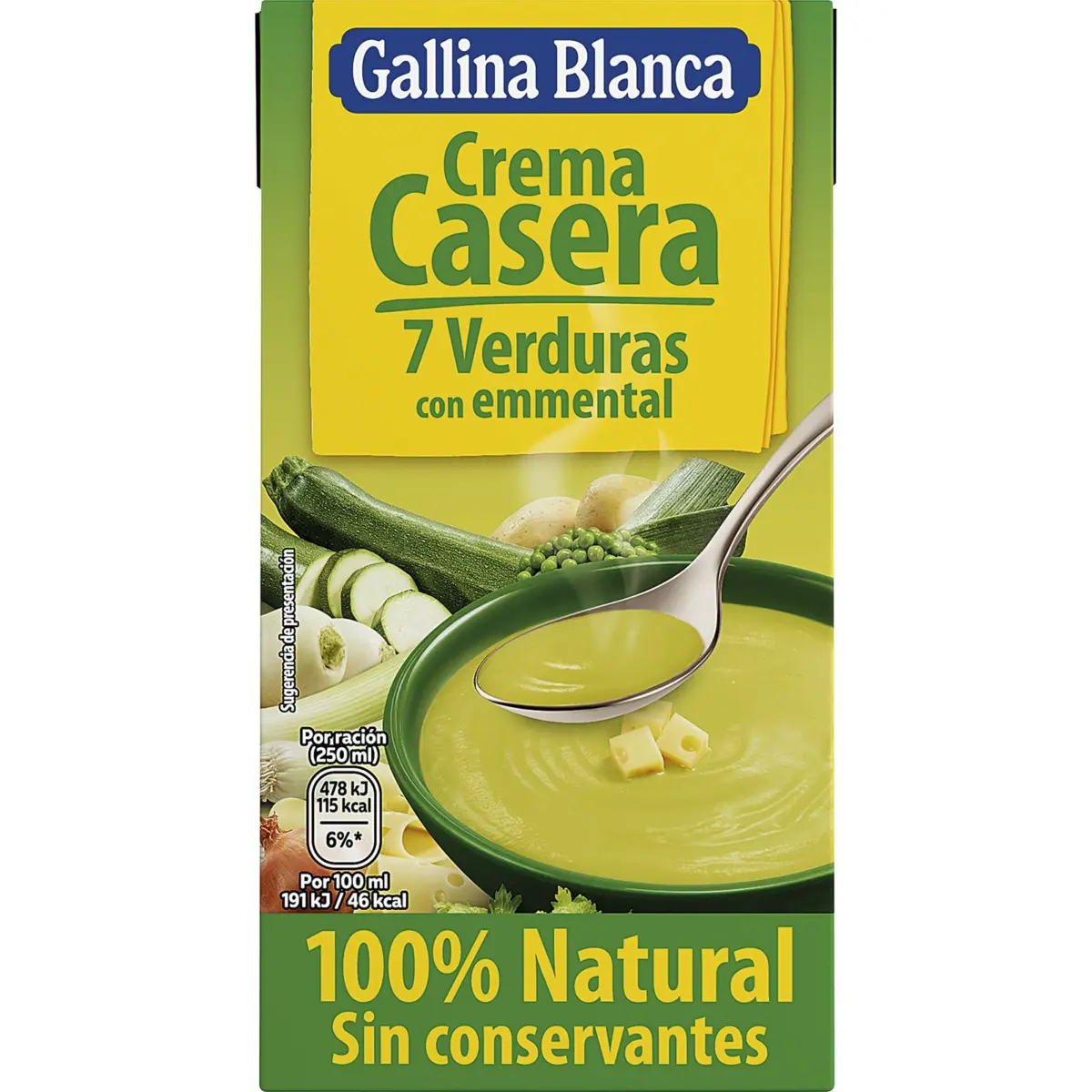 Gemüsecremesuppe, Getränkekarton G.blanca