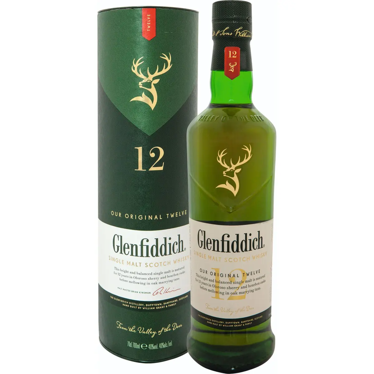 Whisky Malta 12 Años Glenfiddich