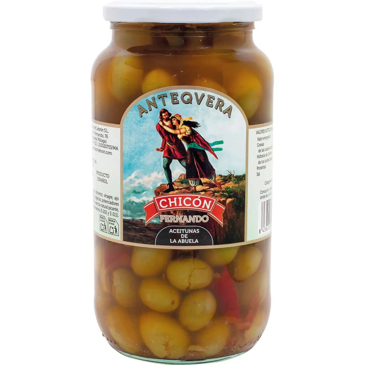 Olives trencades de l’àvia d’Antequera Chicón