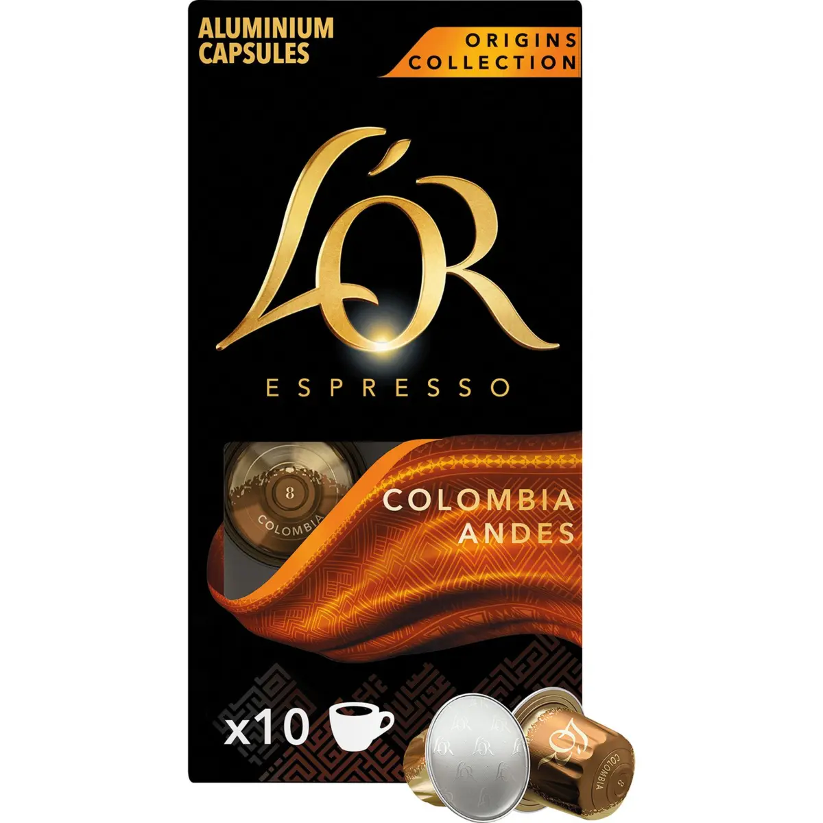 Кава Espresso Colombia, капсули L'or