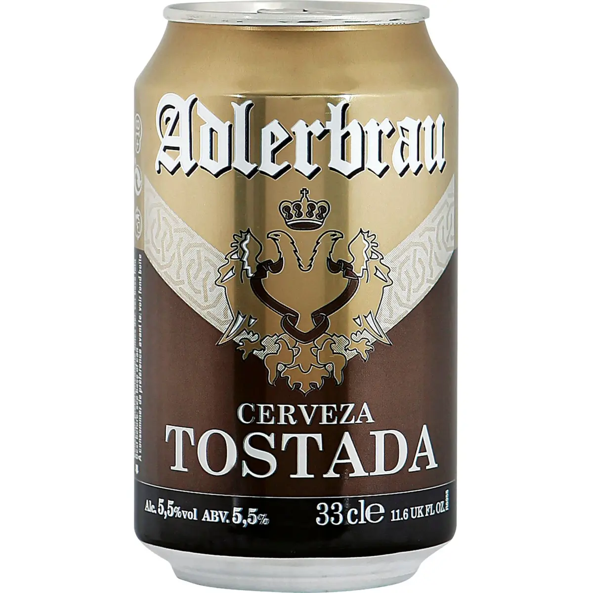 Bière tostée Adlerbrau, canette