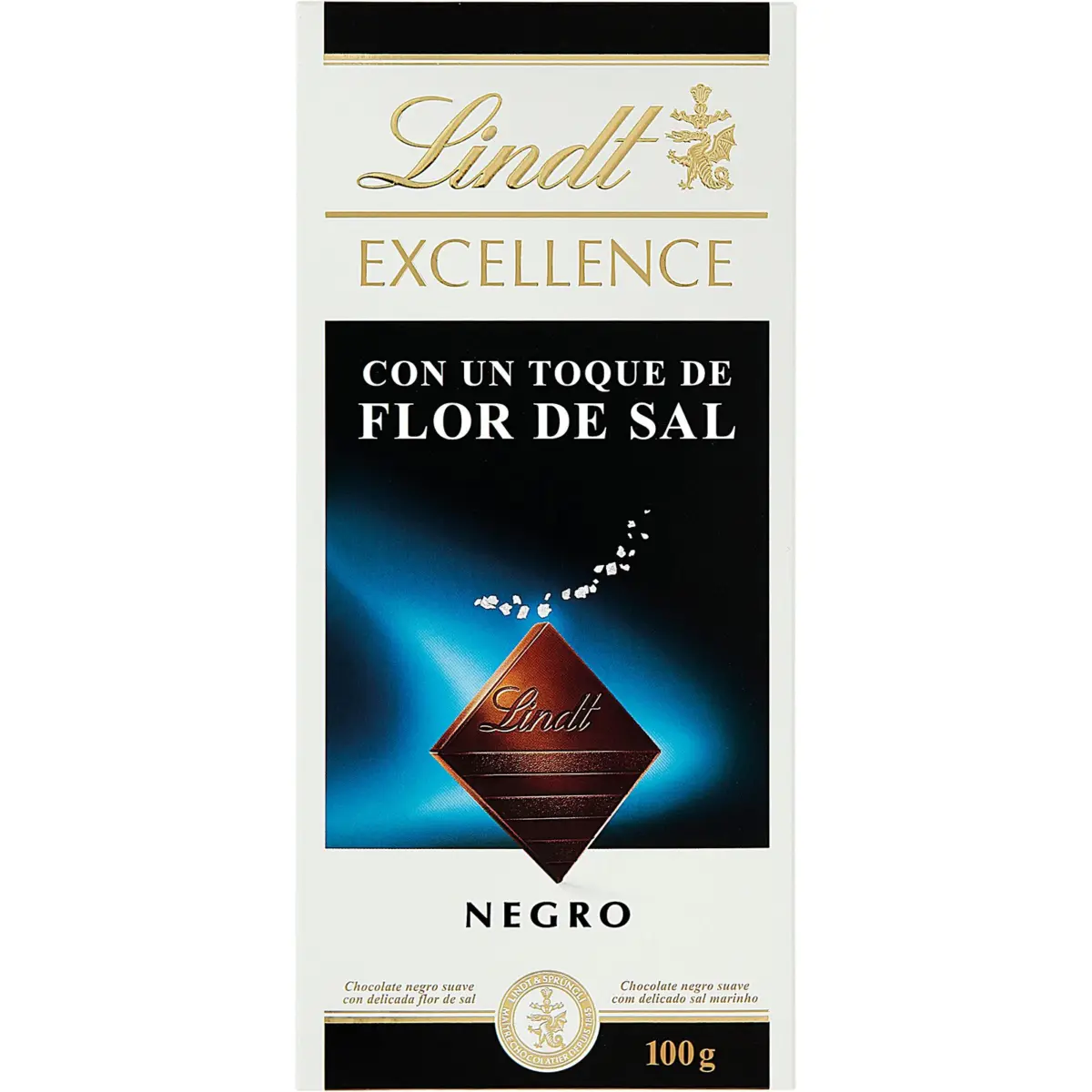 Xocolata negra Lindt Excellence amb flor de sal