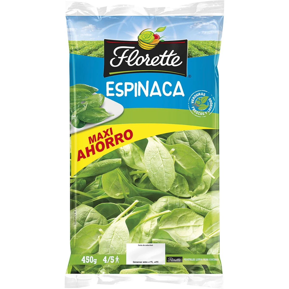 Espinacs Maxi en bossa Florette