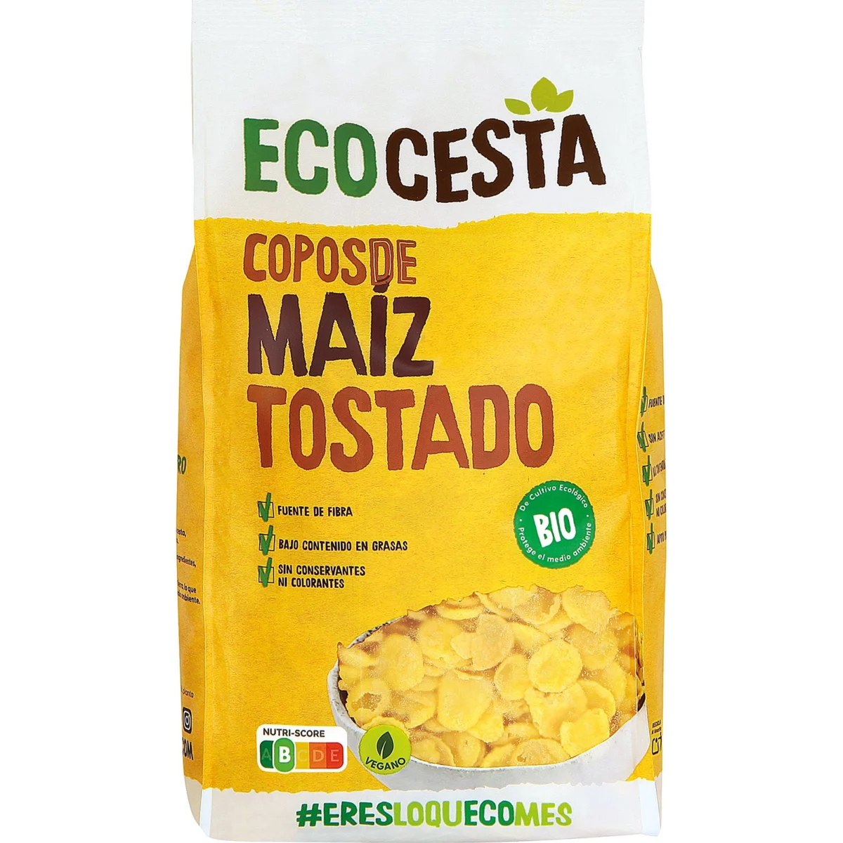 Flocons de maïs grillés bio Ecocesta