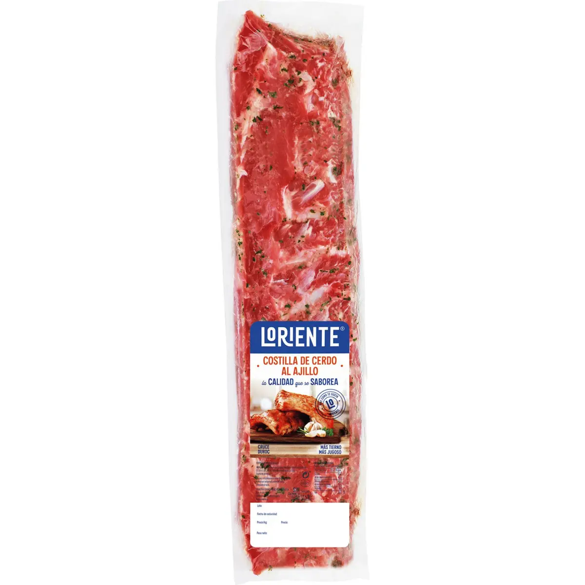 Pork ribs with garlic Loriente