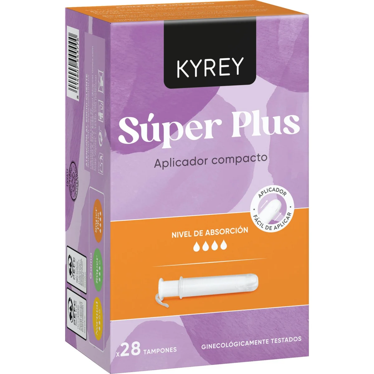 Tampó amb aplicador compacte Super Plus Kyrey