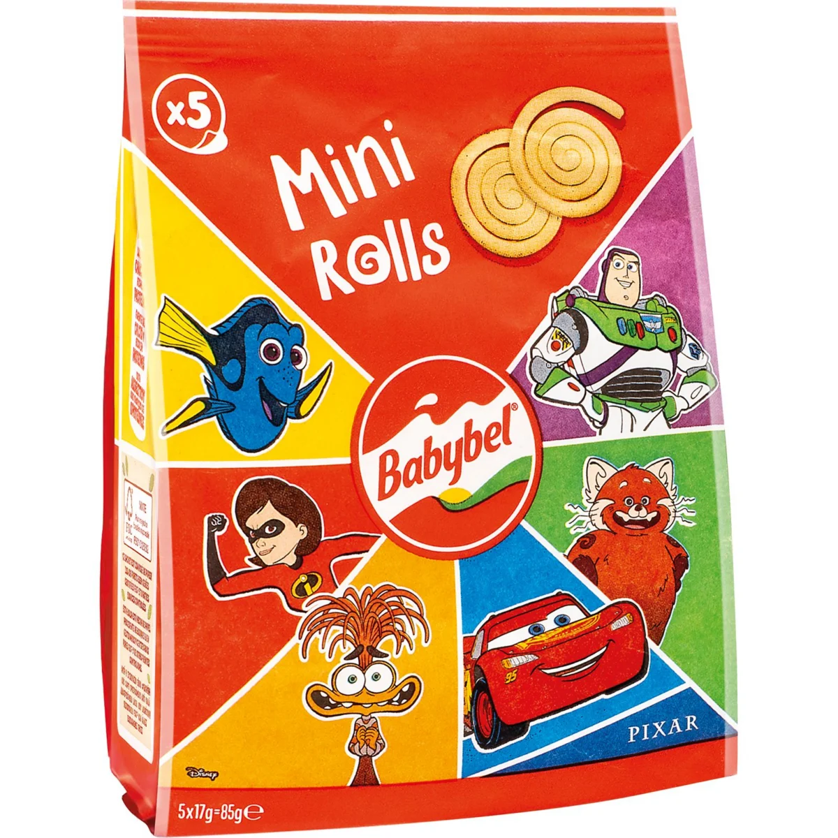Minibabybel en rouleau, 5 unités