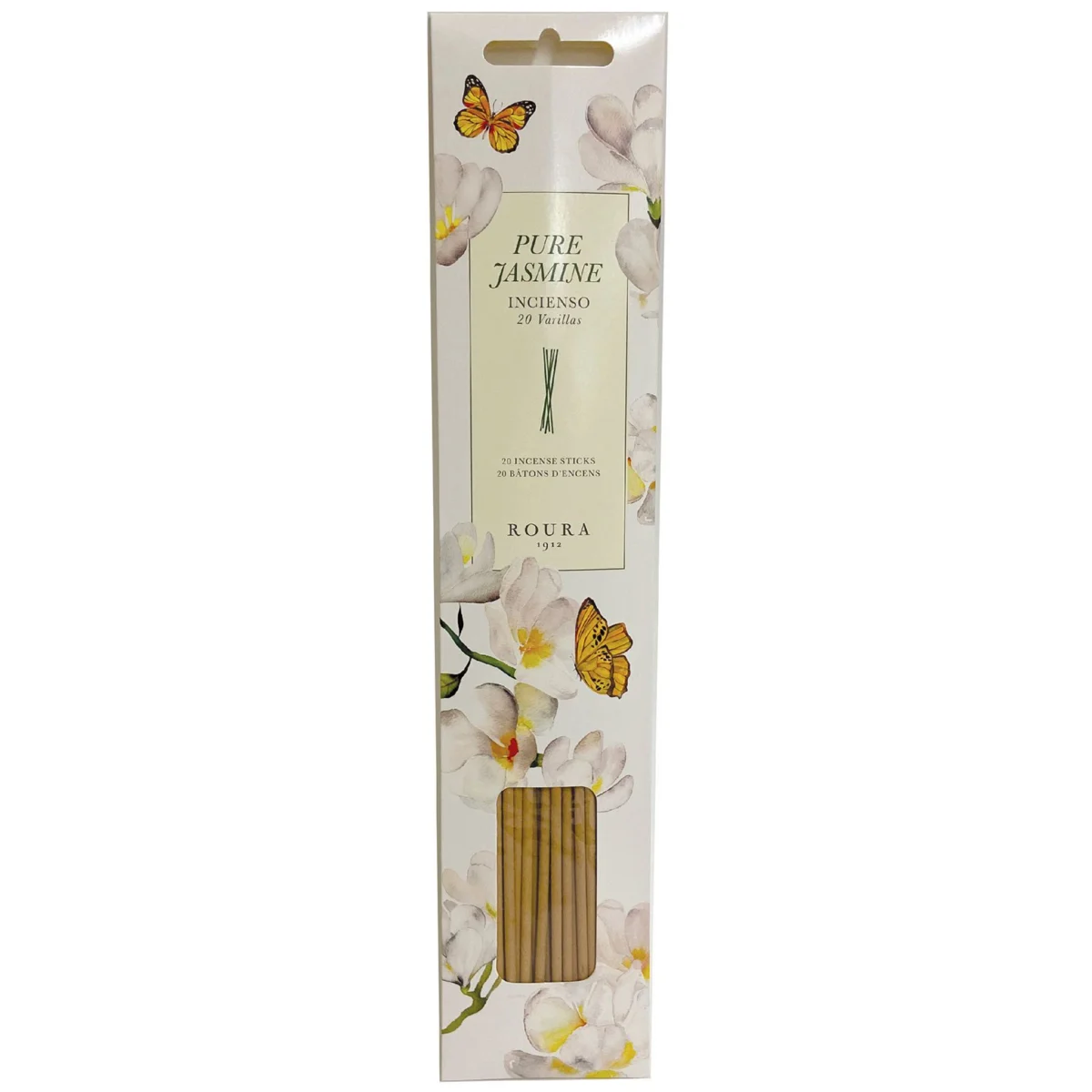 Jasmine-scented incense blister pack Roura