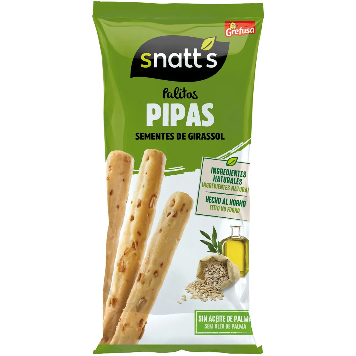 Palitos de Cereales Con Pipas Snatt's