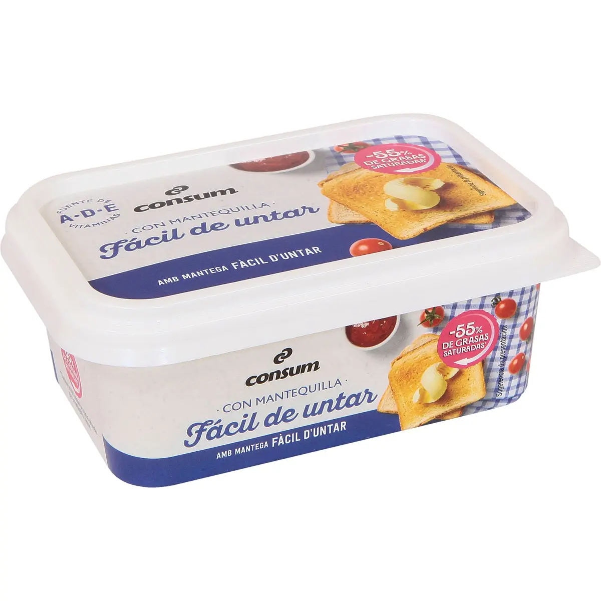 Fàcil d'untar amb mantega Consum