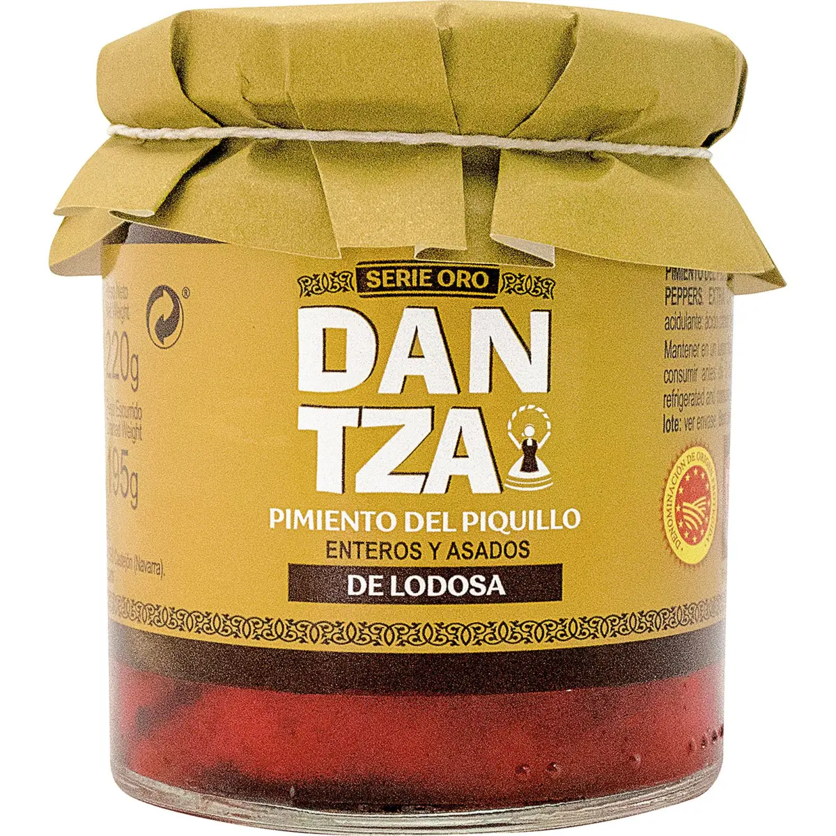 Перец пикильо из Лодосы, банка Dantza