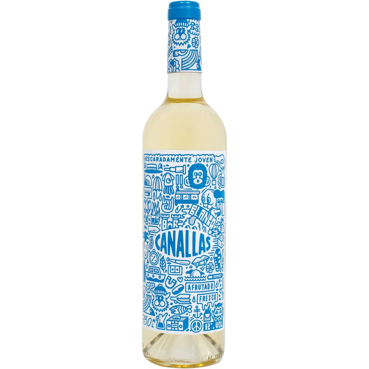 Vino Blanco Canallas D.O. Valencia Arraez
