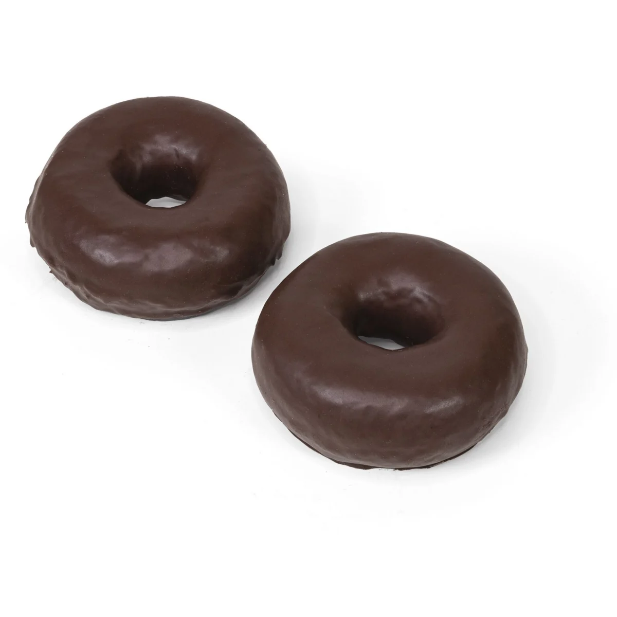 Donuts amb cobertura de xocolata, 2 unitats
