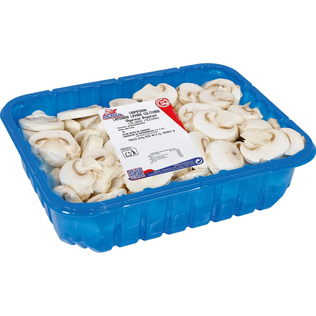 Champignons émincés, poids variable
