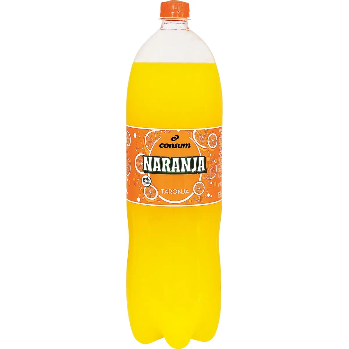 Refresc de taronja Consum en ampolla