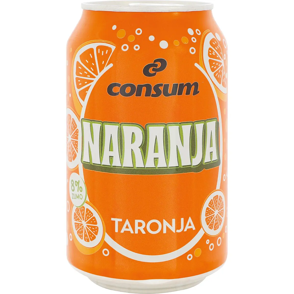 Refresc de taronja Consum en llauna