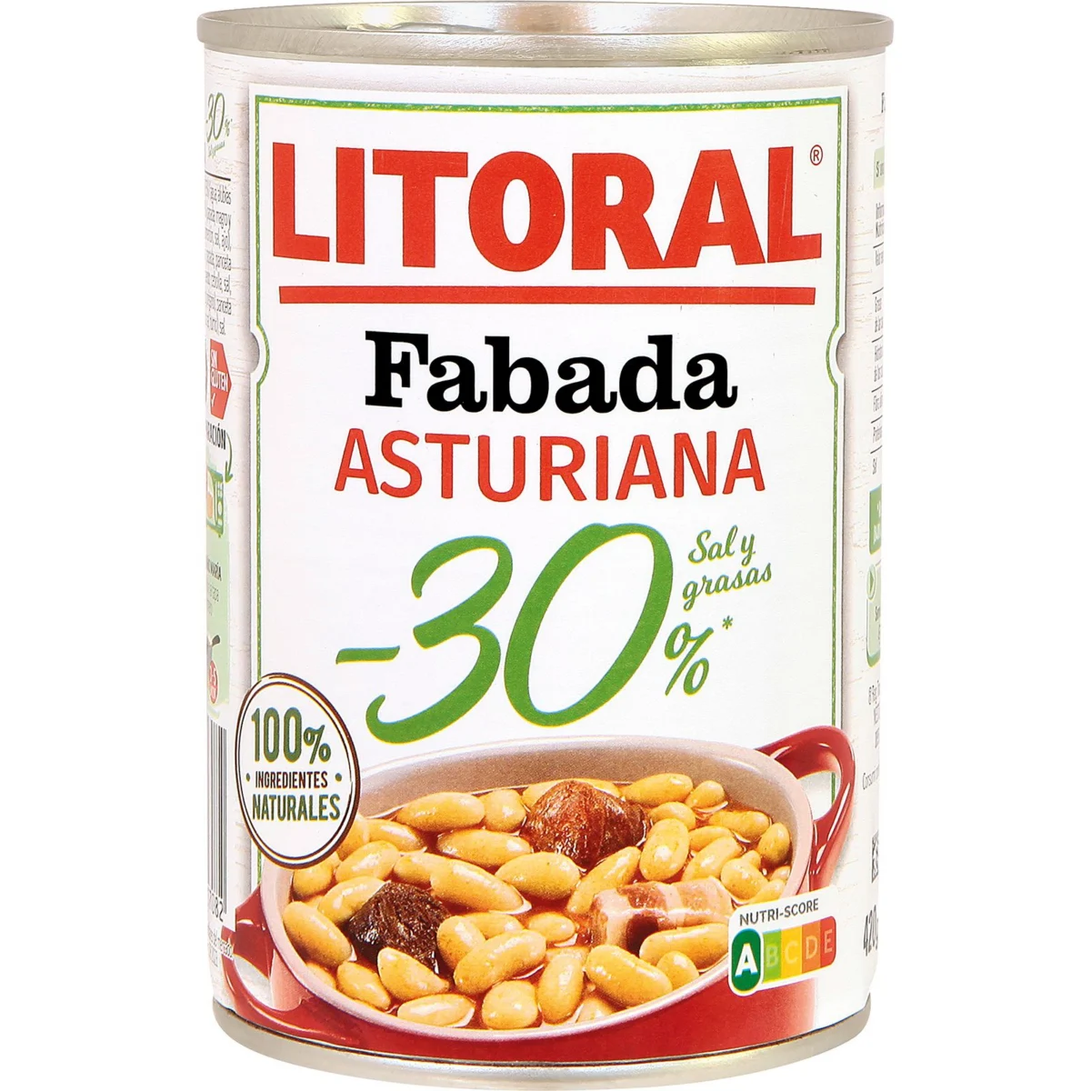 Asturian fabada with 30% less fat Litoral
