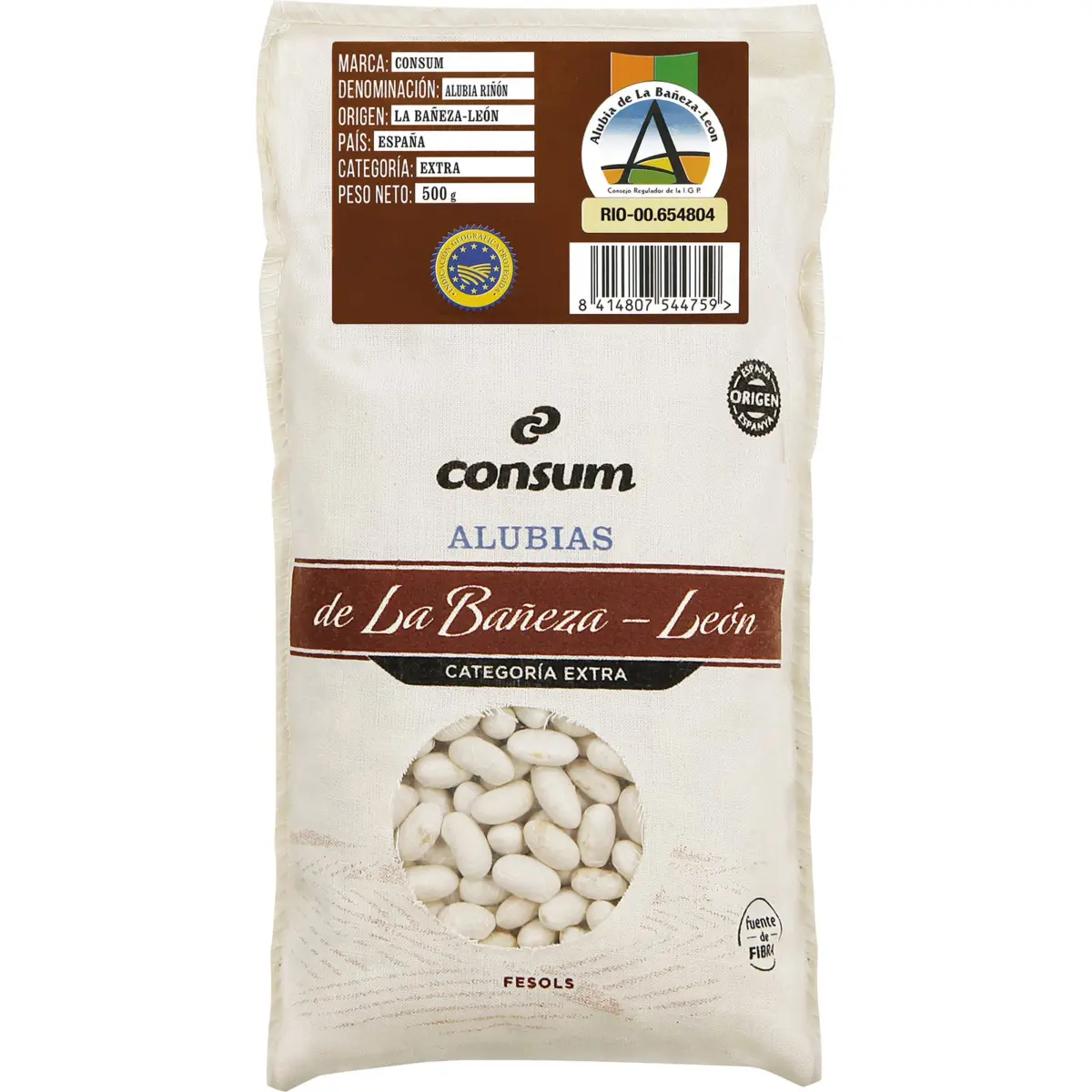 Bohnen IGP aus La Bañeza-León Consum
