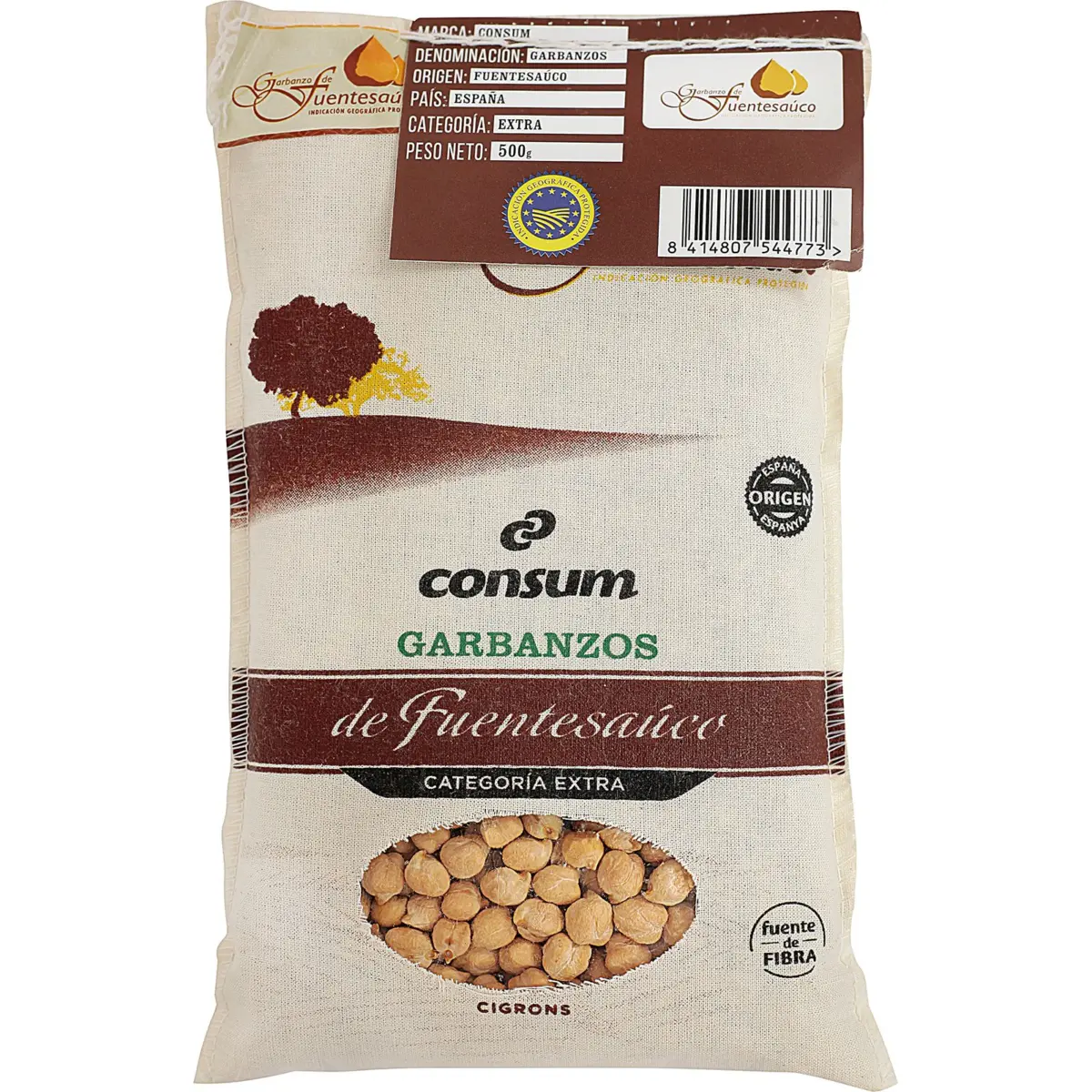 Нут IGP из Фуэнтесауско Consum