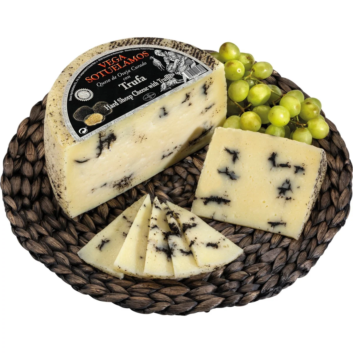 Schafskäse mit Trüffel aus pasteurisierter Schafsmilch V.sotuelamos