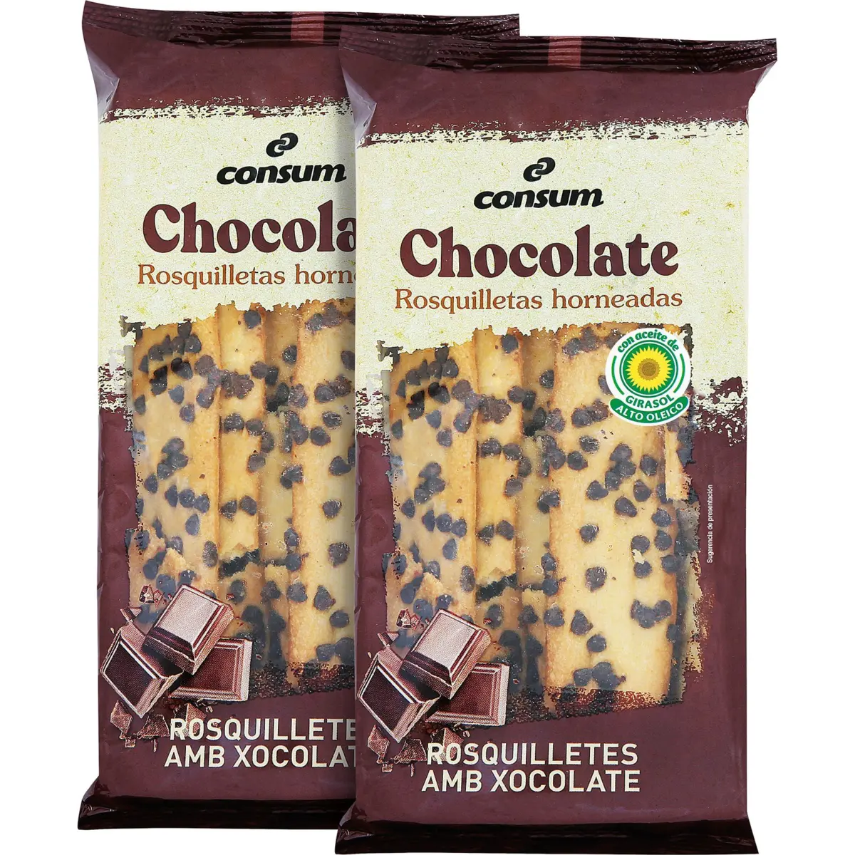 Brotstangen mit Schokolade, 2er-Pack Consum