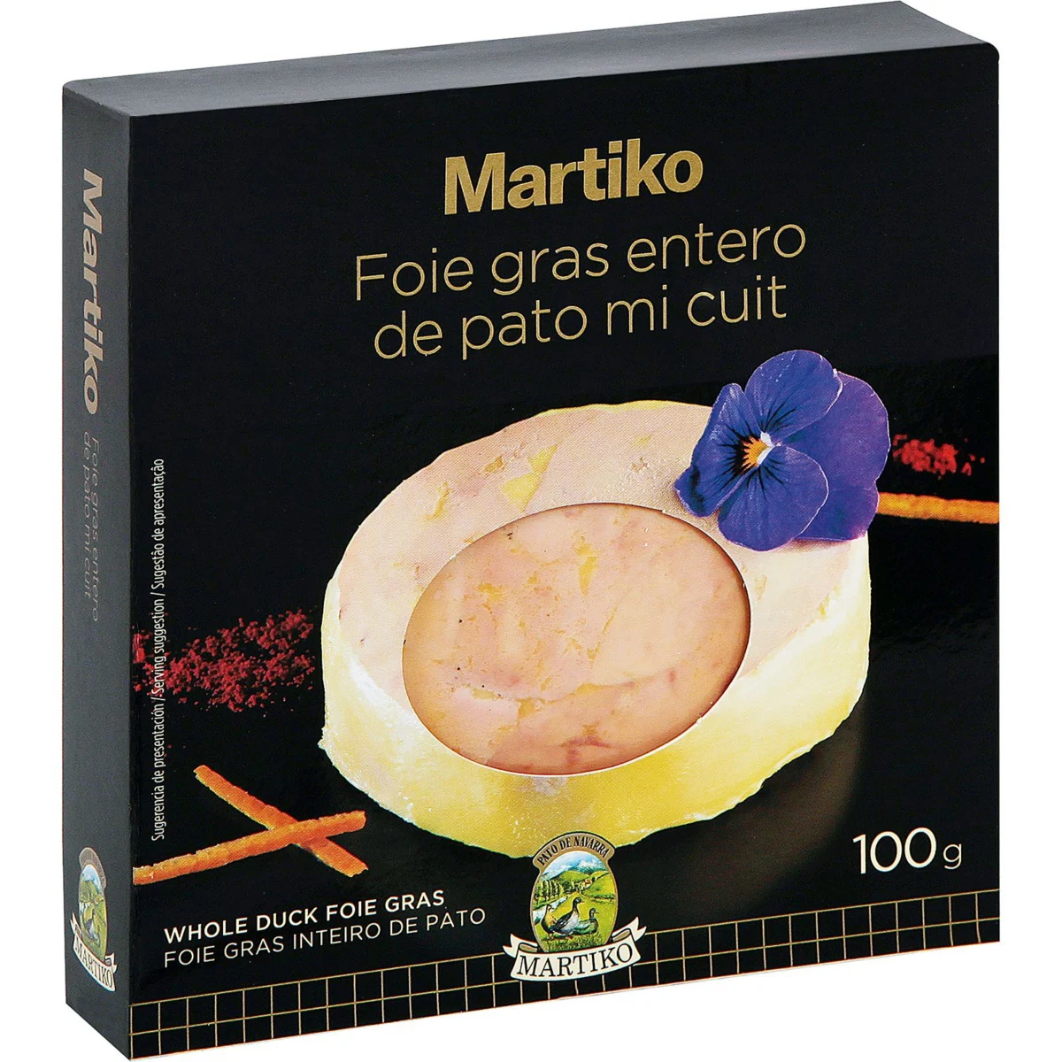 Ganze Entenstopfleber Mi-cuit Martiko Skin