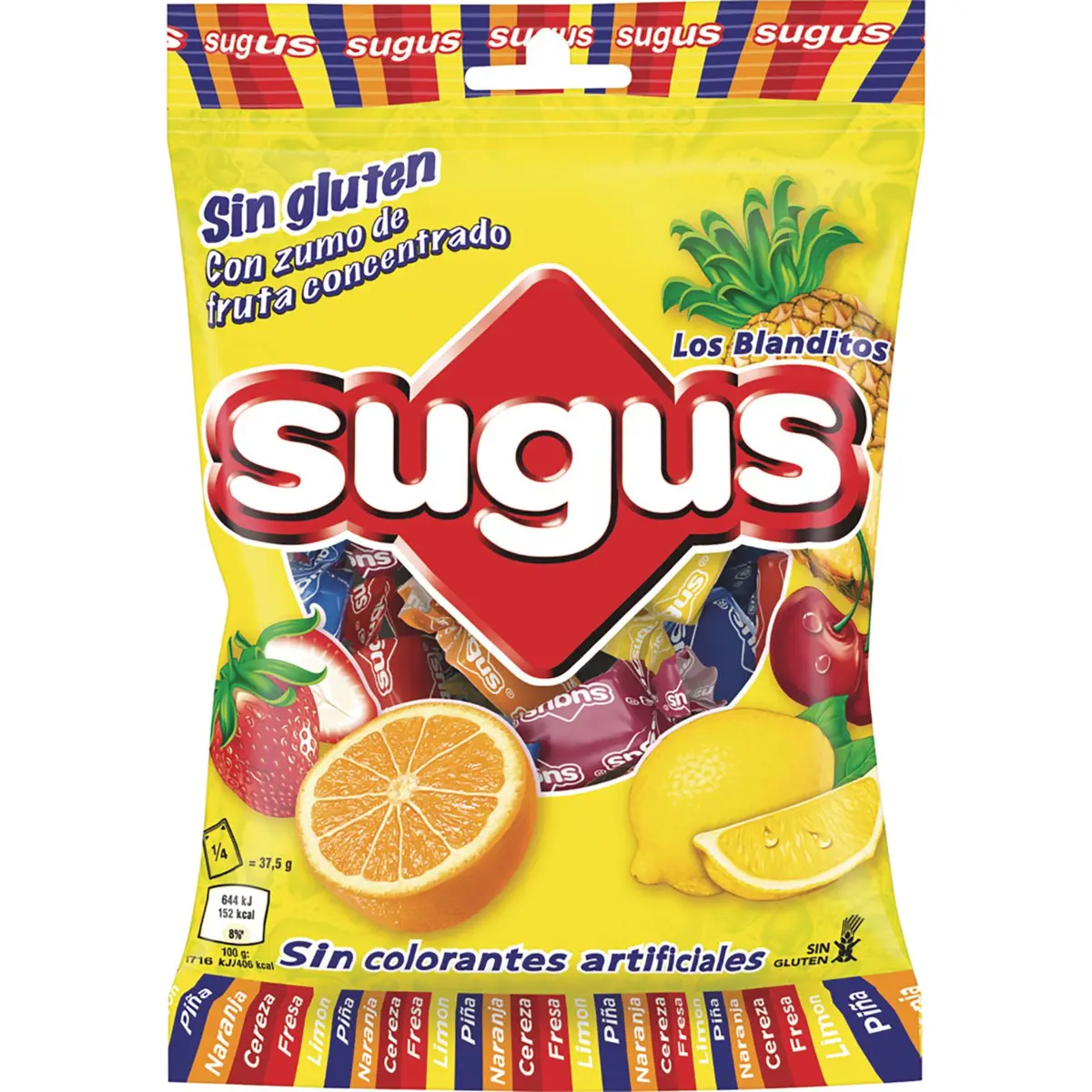 Caramelo Blando Frutas Sugus