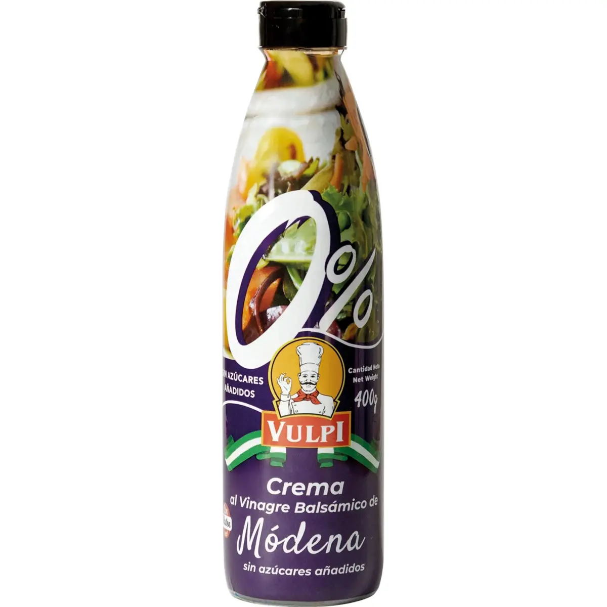 Crème balsamique de Modène sans sucres 0% Vulpi