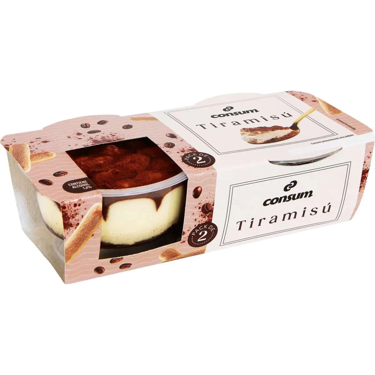 Tiramisu, 2er-Pack Consum