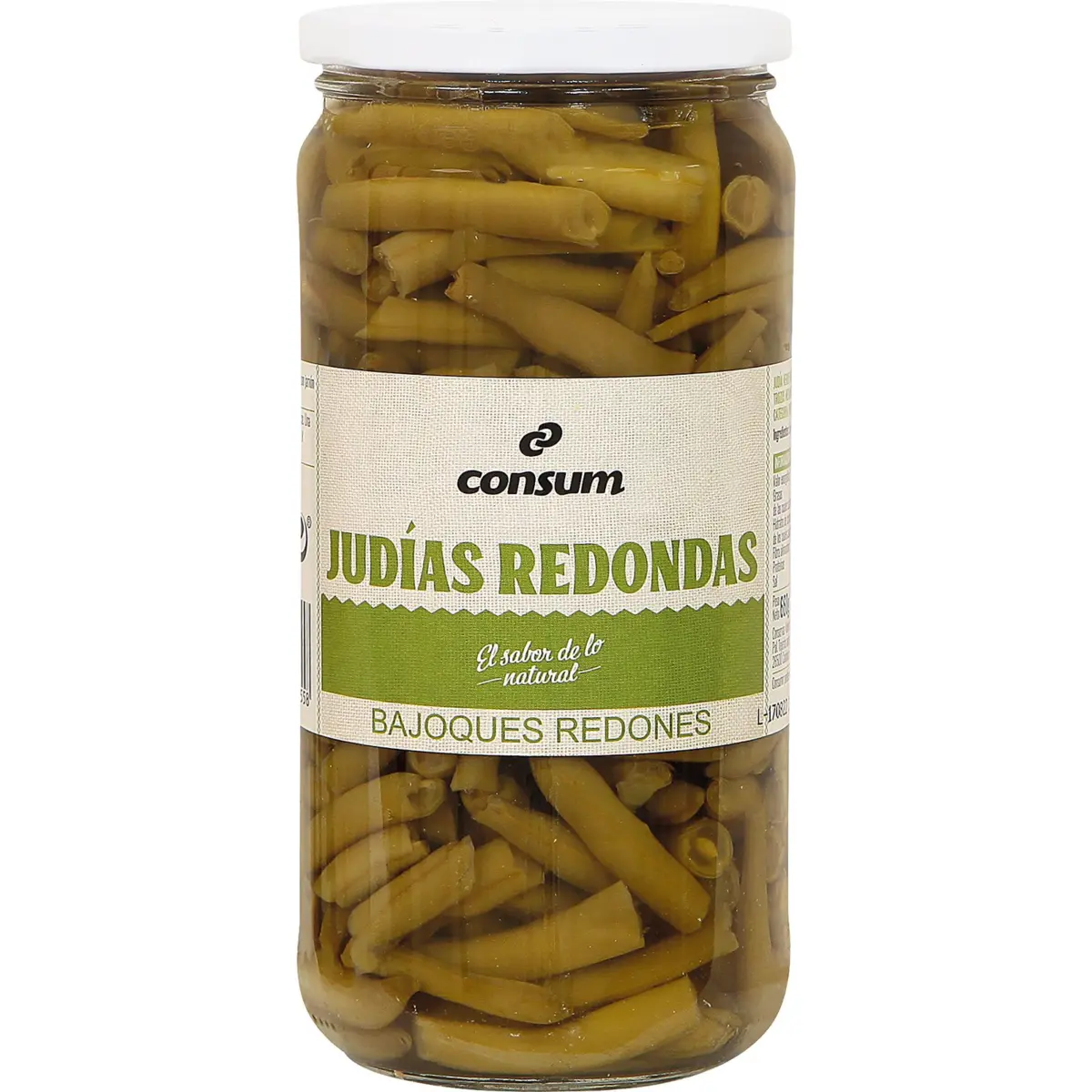 Mongeta rodona en pot Consum