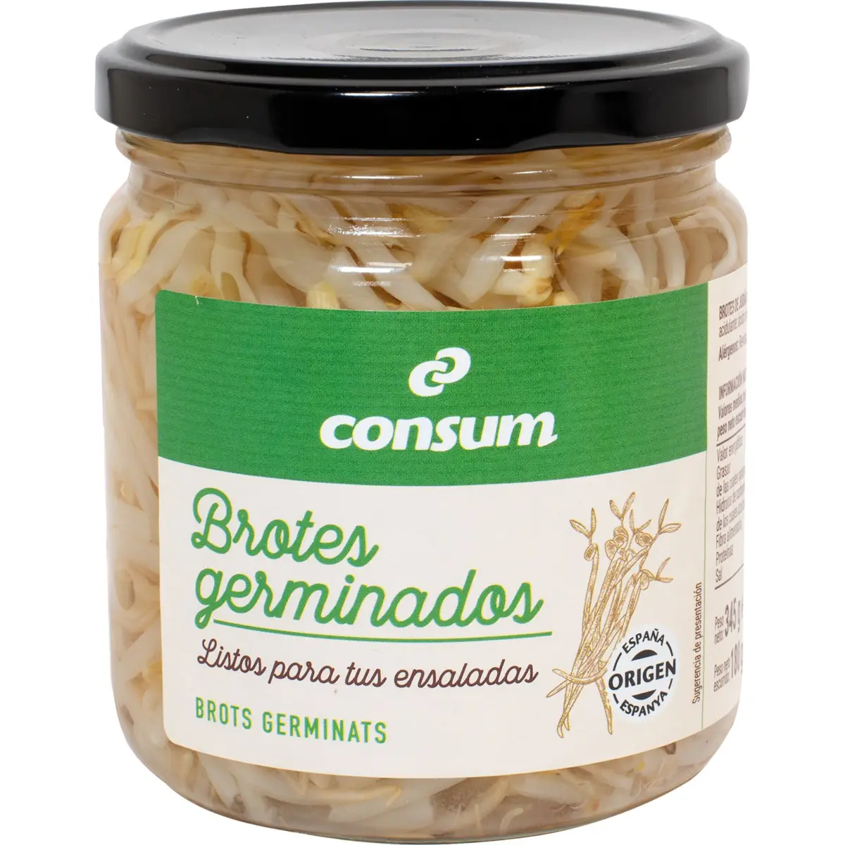 Sprouts in a jar Consum