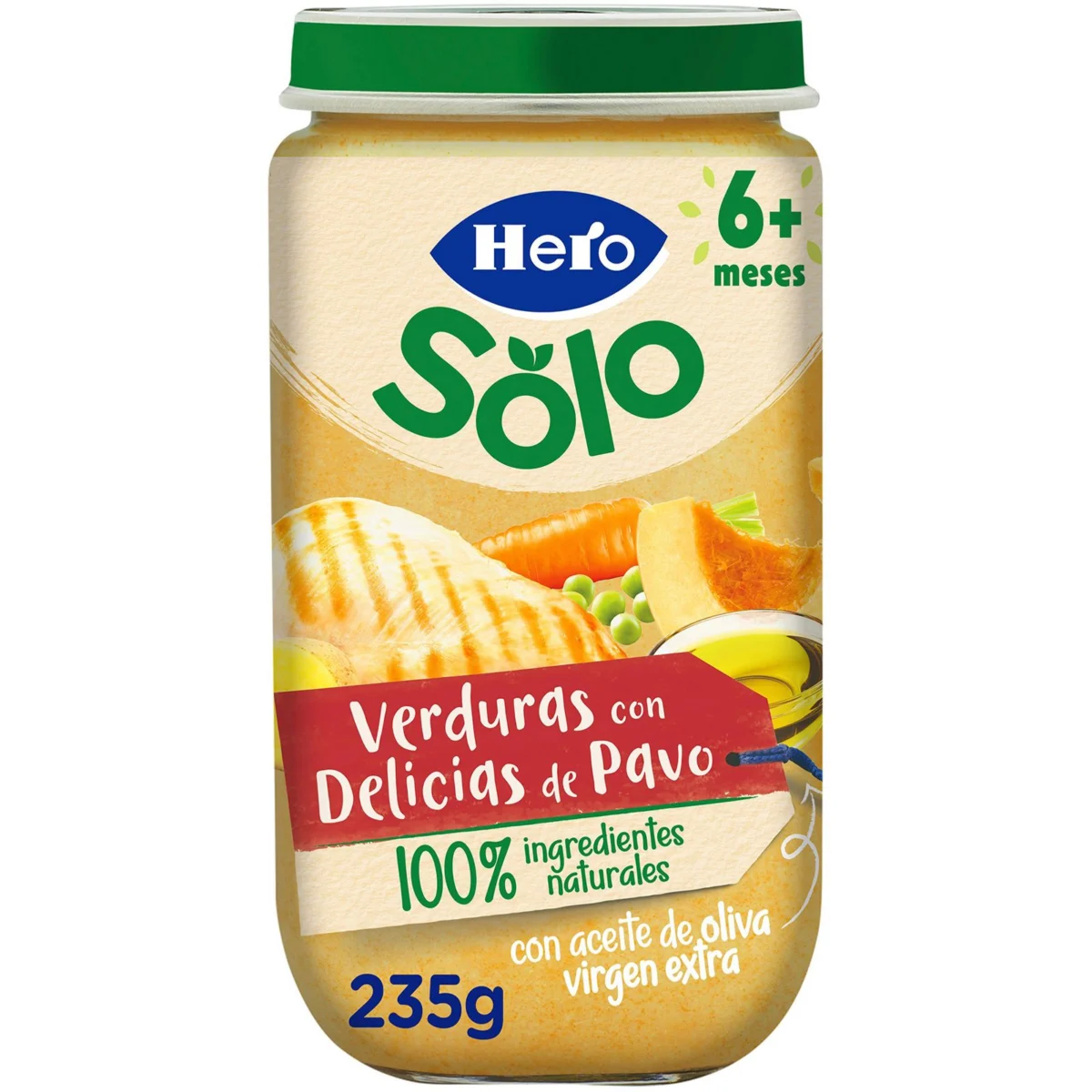 Gläschen mit Gartengemüse und Pute Hero