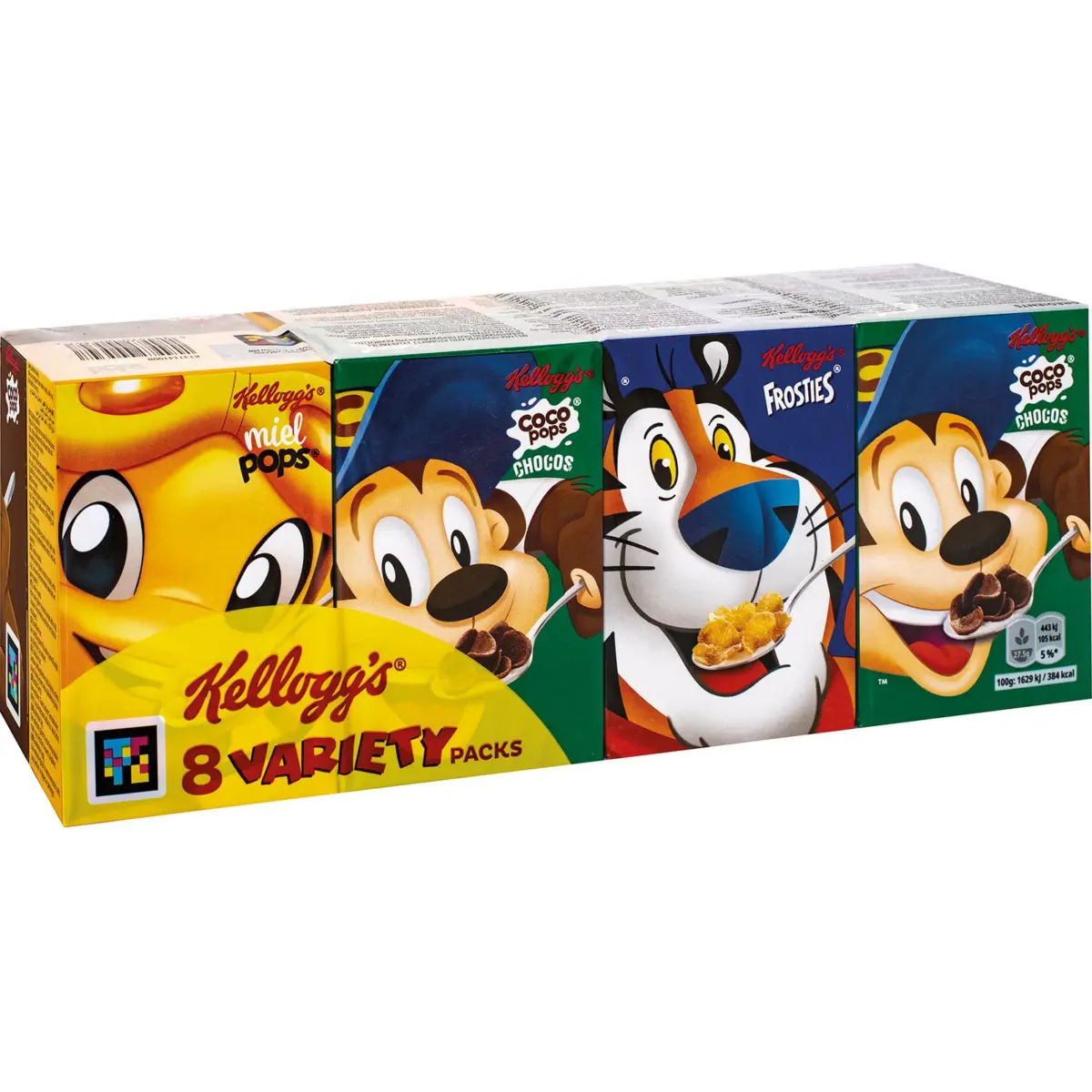 Céréales Mix Variety Pack de 8 Kellogg's