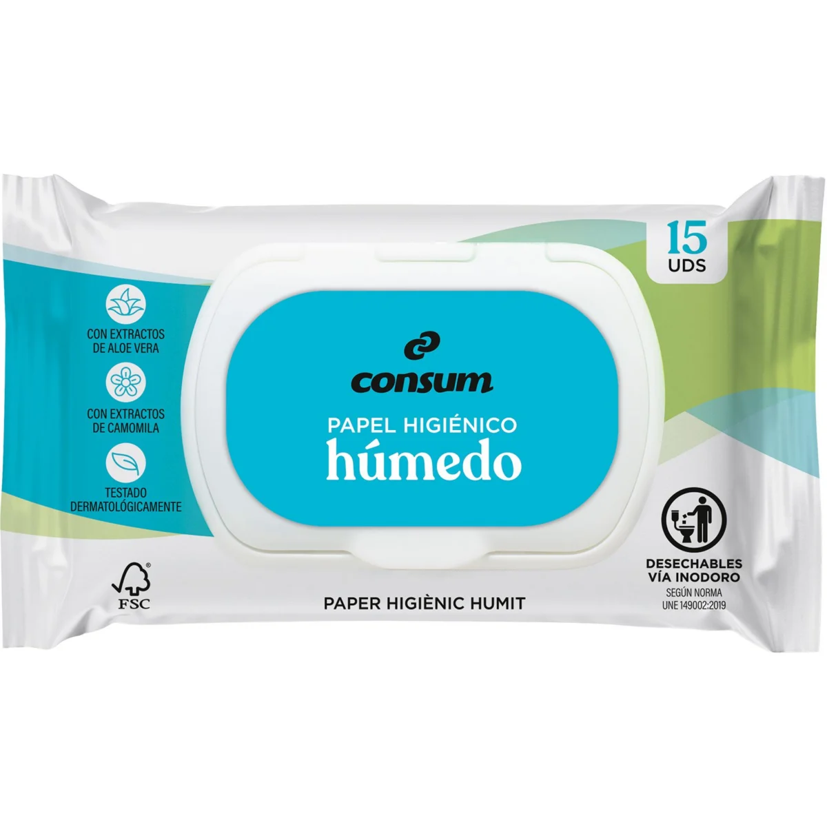 Higiénico Húmedo Compacto Consum