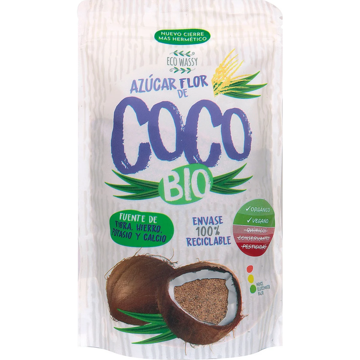 Кокосовий цукор Bio Ecowassy