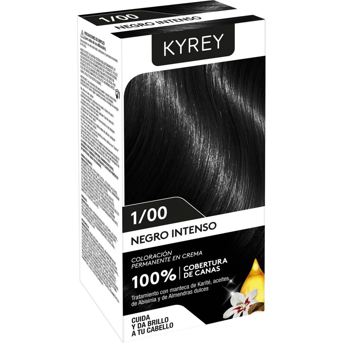 Haarfarbe 1/00 Intensivschwarz Kyrey