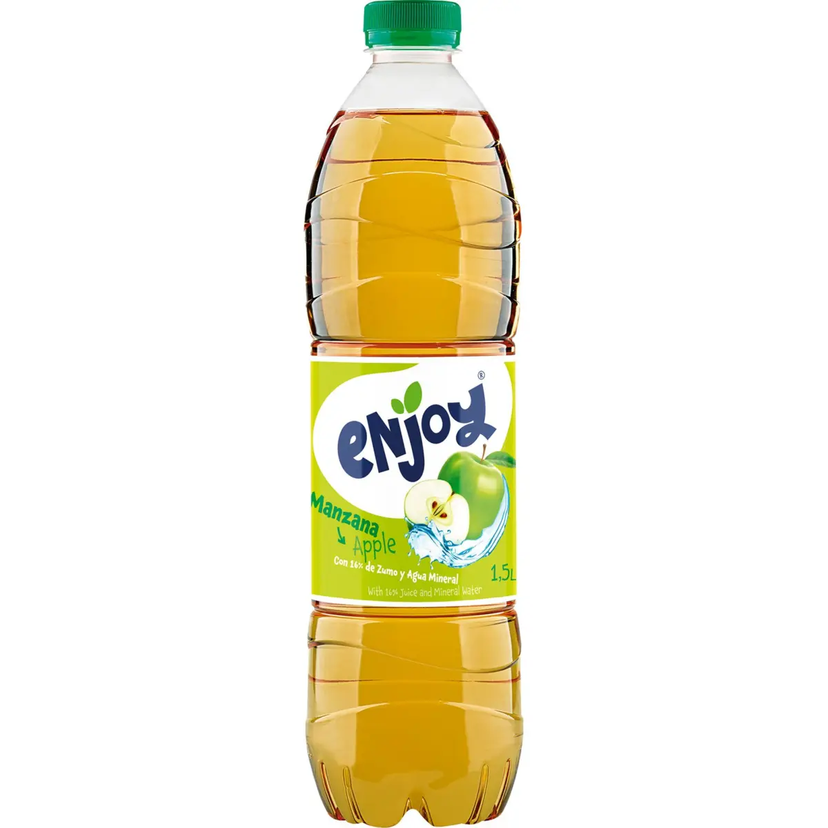 Apfelgetränk ohne Kohlensäure in der Flasche Enjoy
