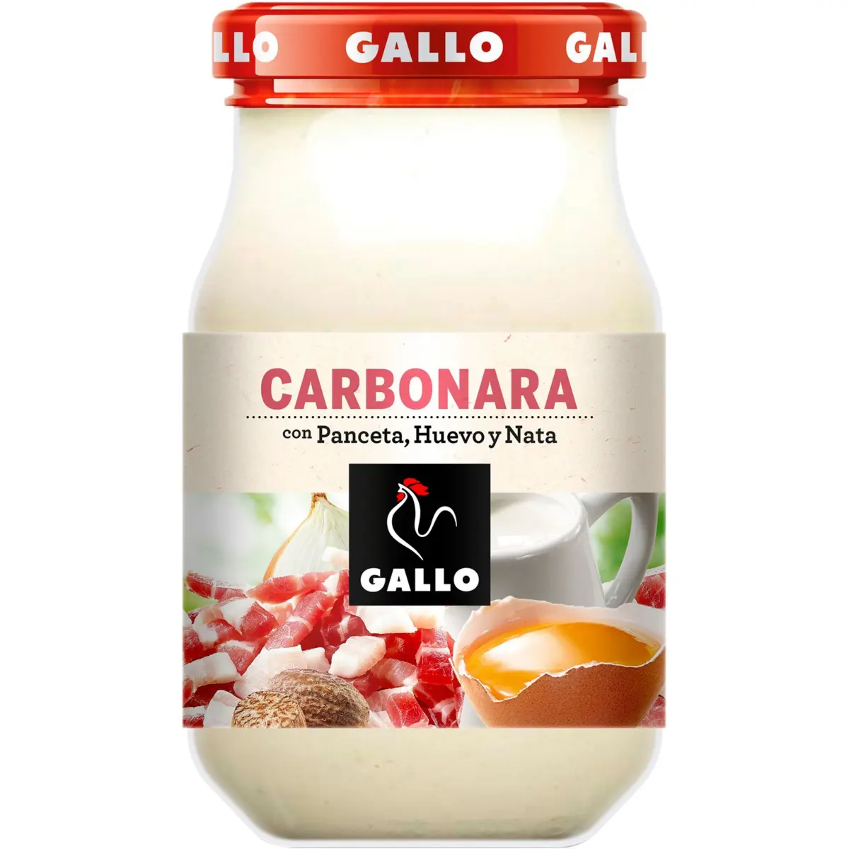 Carbonara sauce Gallo jar