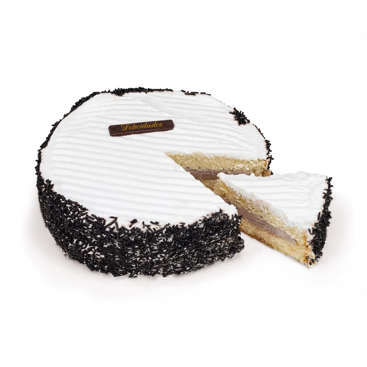 Cream and truffle cake