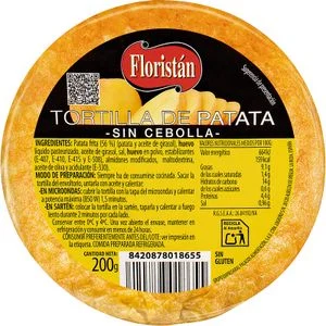 Mini-tortilla sans oignons Floristan