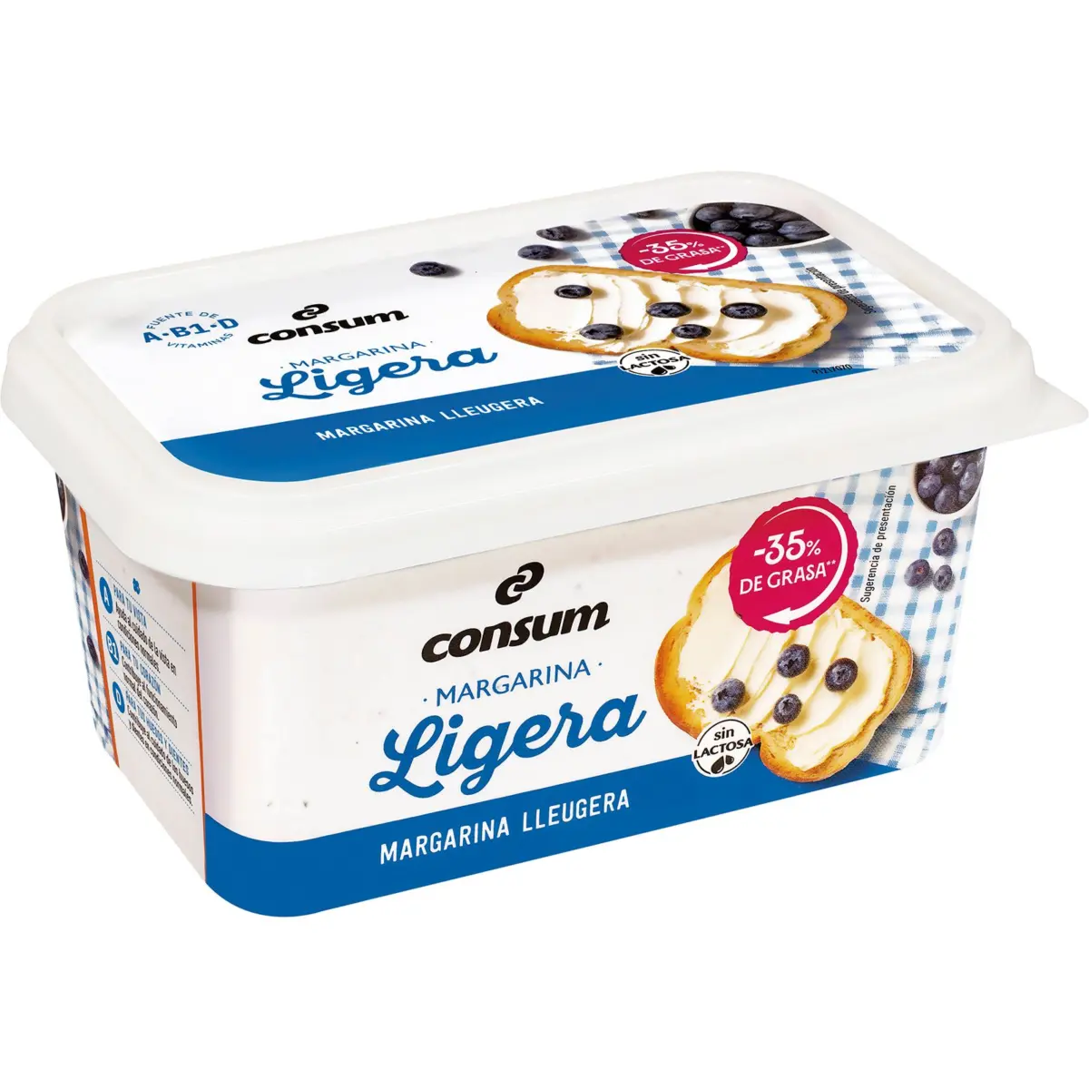 Light Margarine Tub Consum