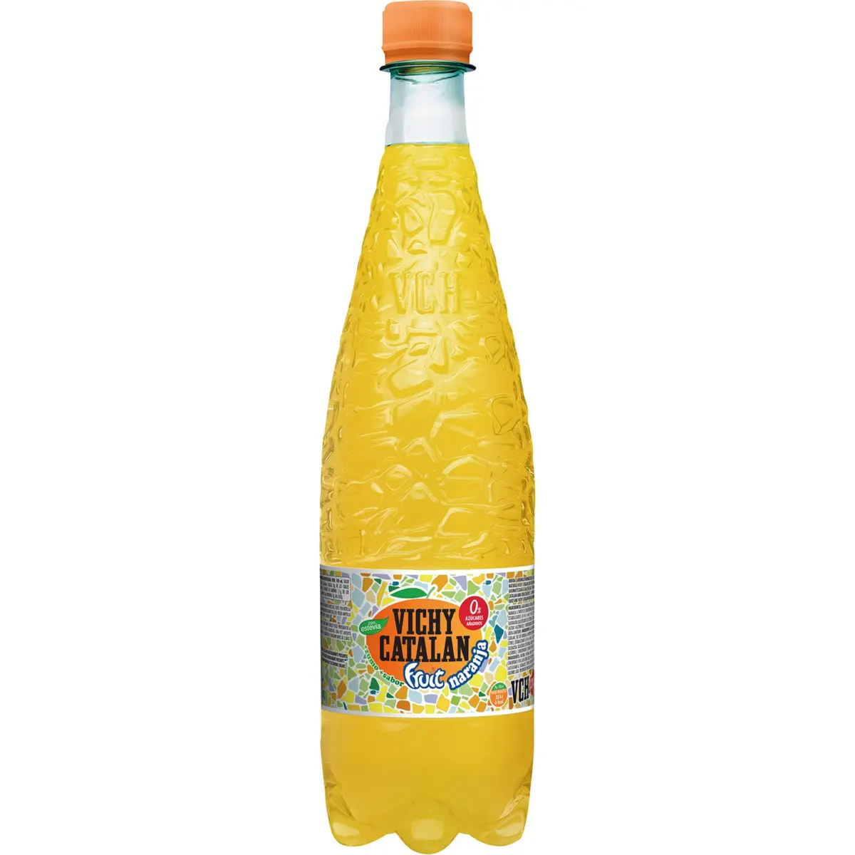 Refresco Agua con Gas Naranja Botella Vichy