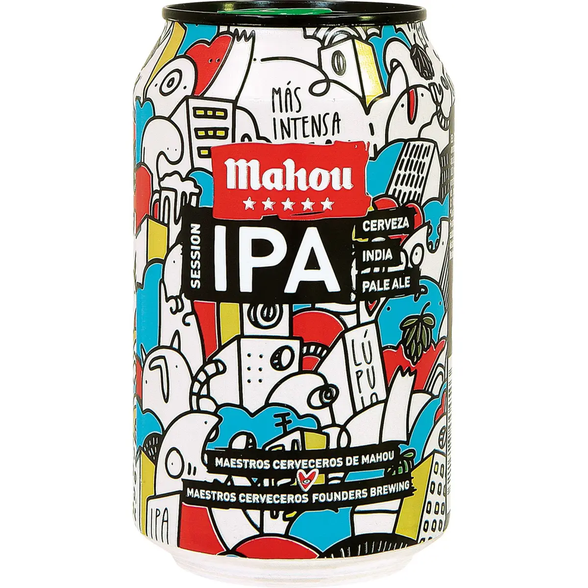 Cerveza IPA Lata 5 Estrelllas Mahou
