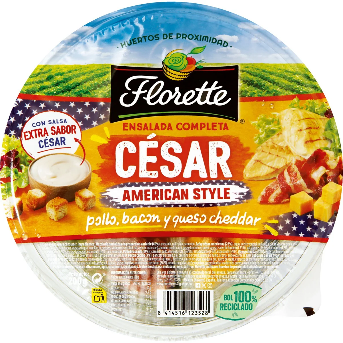 Ensalada César American Style Florette